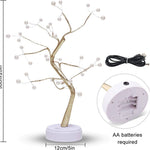 Arbol Bonsai Led Esfera 50 Cms